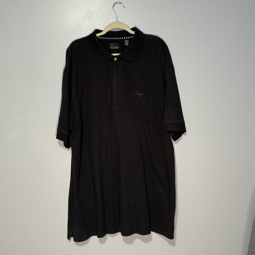 Greg Norman Black Polo Shirt men’s